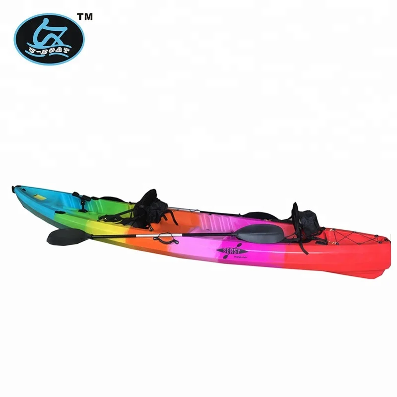 non-inflatable four person family kayak sit-on-top rowing kayak&boat
