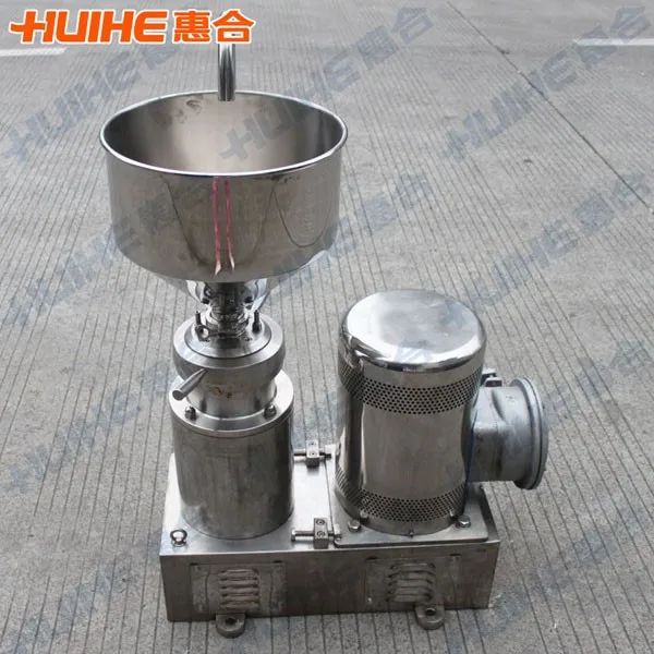 Peanut Soybean Grinding Colloid Mill 50~1000kg For Cocoa