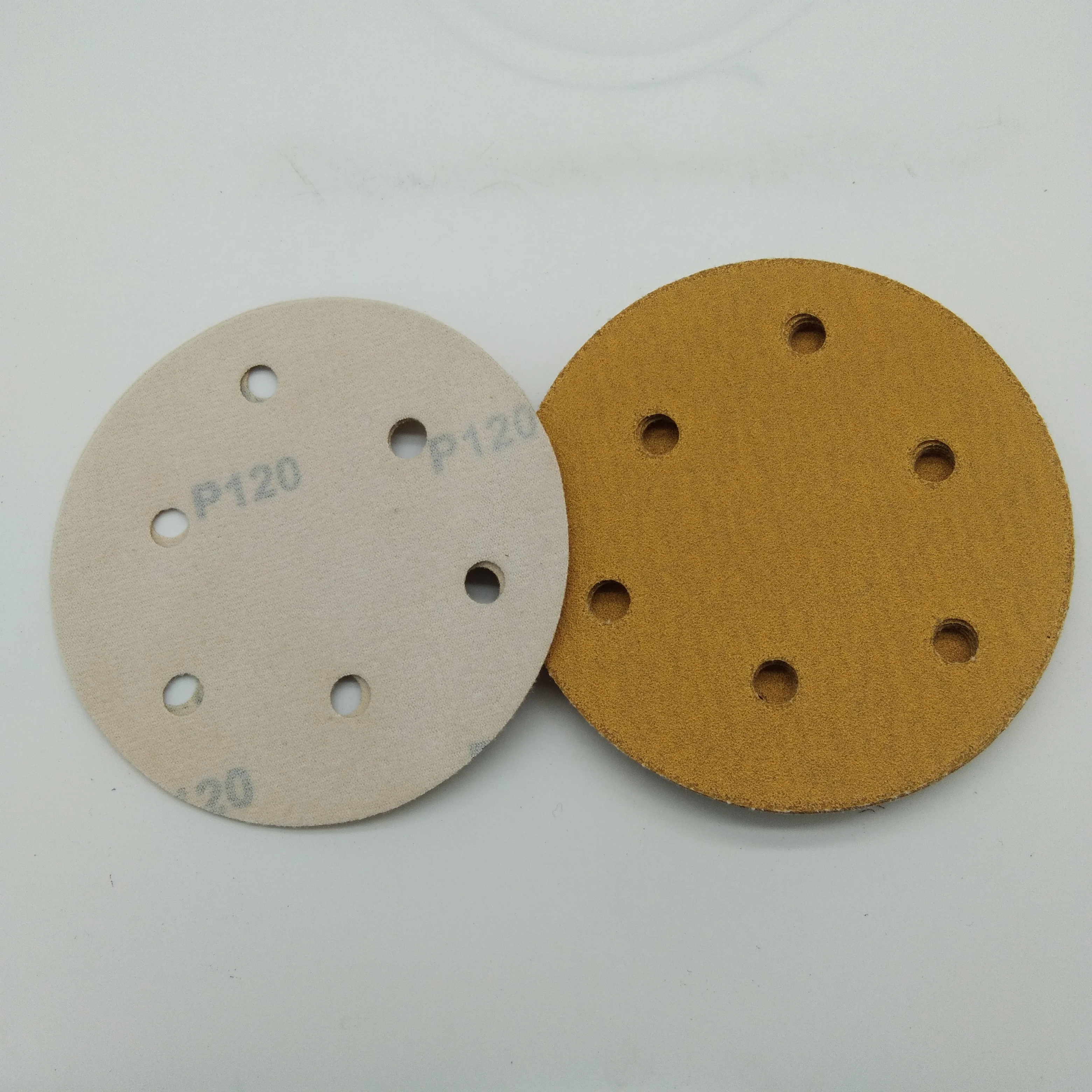 2024 hot semi-corundum abrasive sanding disc with Hook and Loop backing