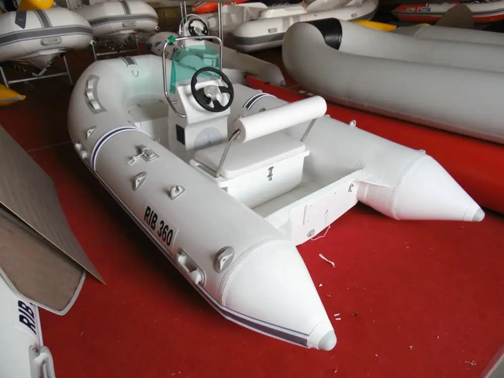 DeporteStar 12FT Rib360 Boat with CE 3.6m inflatable boat with electric motor