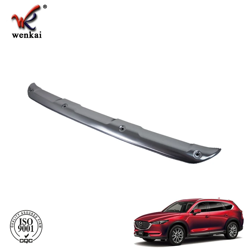 Stainless Steel Front & Rear Bumper Skid Bottom Guard Plate Protector For Mazda CX-8 KG 2018 2019 Car Accessories