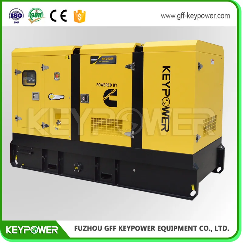 High Thermal Efficiency Industrial Diesel Electric Start Portable 5000 kva Generator