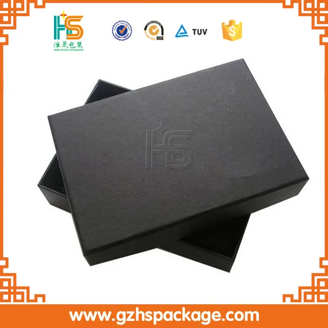 Роскошь Высшего Качества картон черно-белые печатные крафт-бумага обувную коробку с собственный логотип