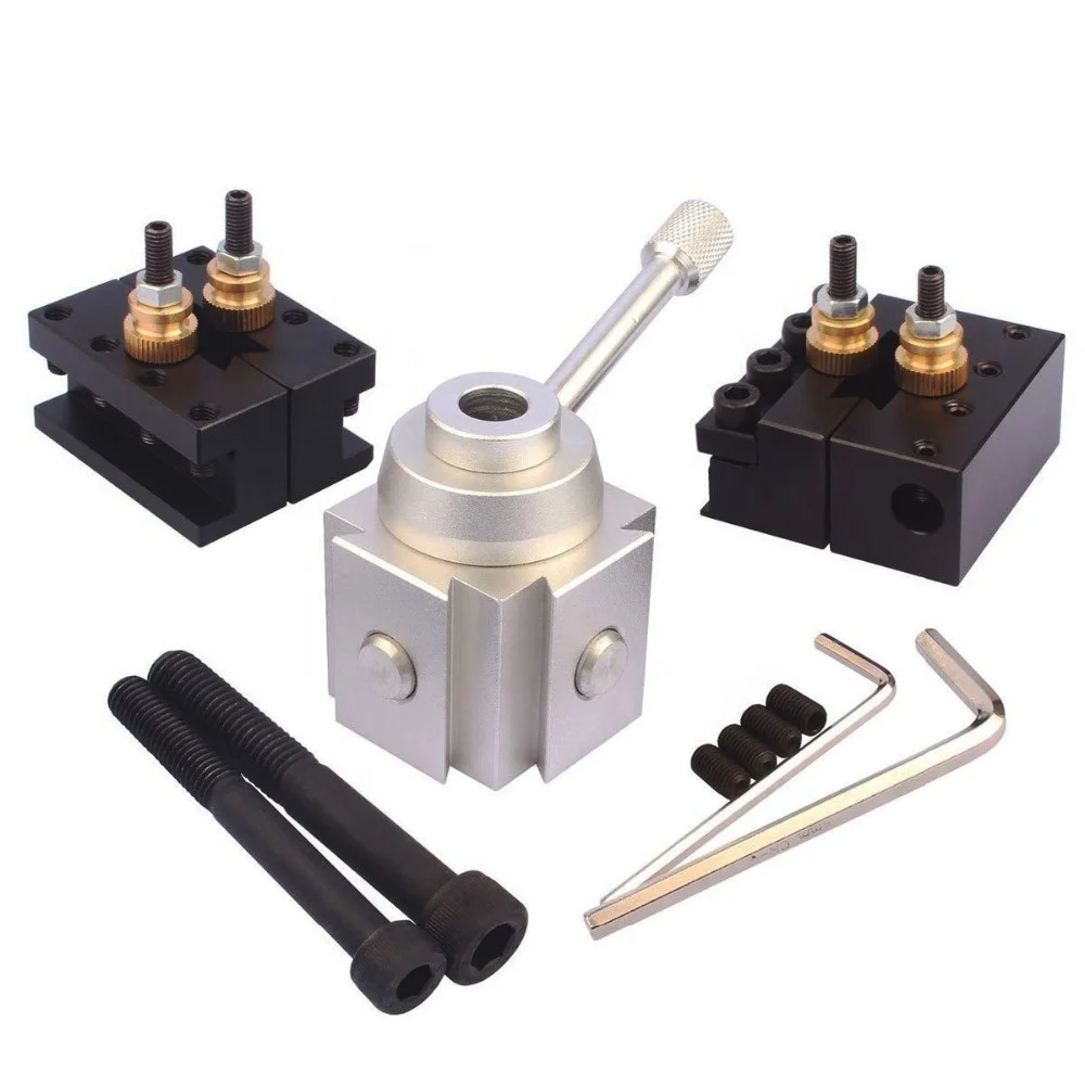 Mini Aluminium quick change tool post and holder kit