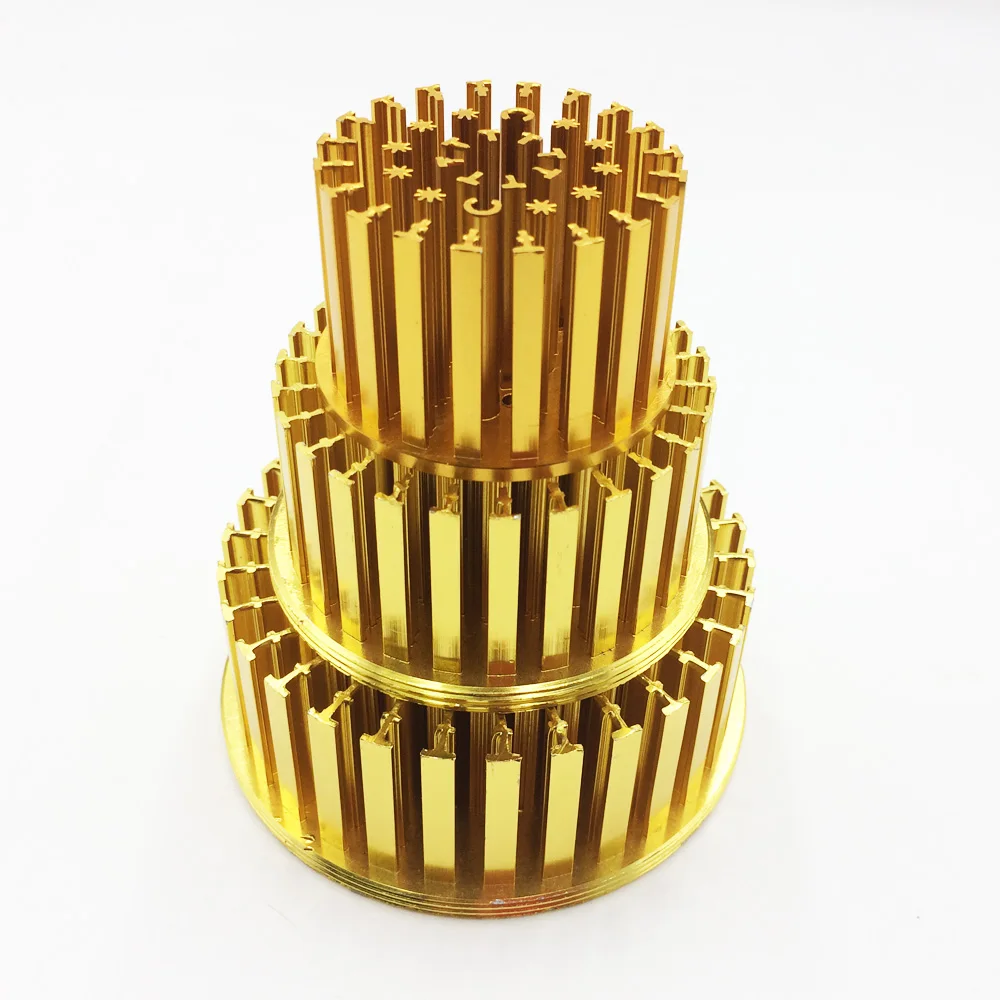 High power LED lamp cold forged heat sink COB VERO29 CXB3590 CLU448 Sunflower aluminum heat sink