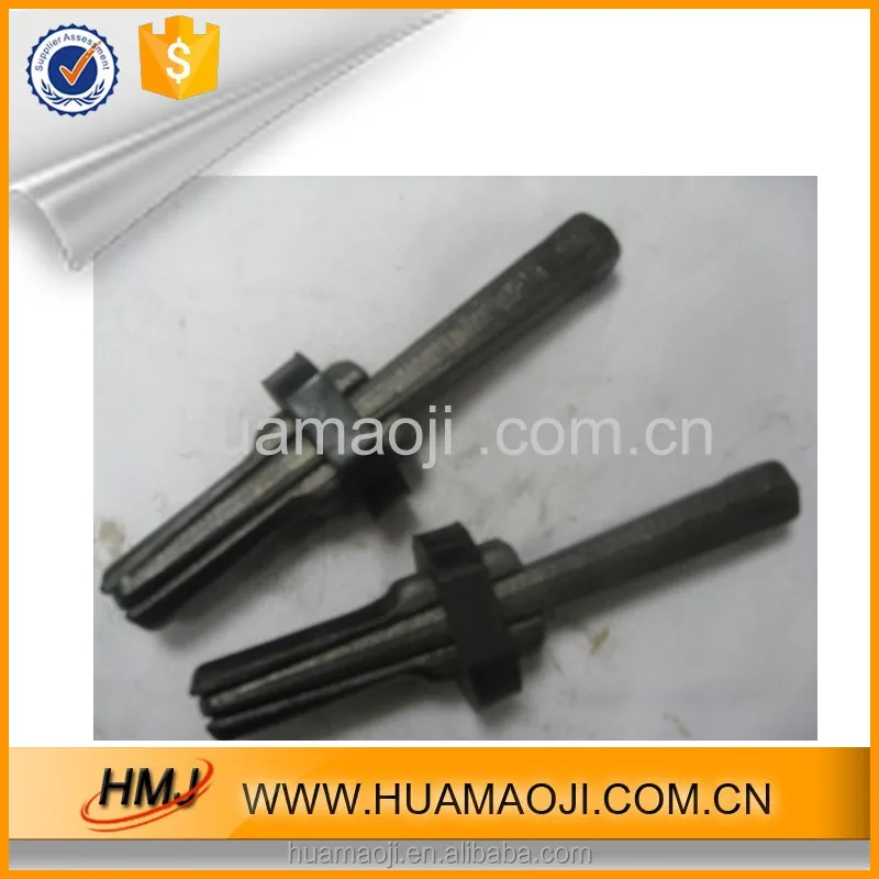 diameter 22mm china  handheld efficient manual rock splitter wedges stone splitters  low price durable wedge and feathers