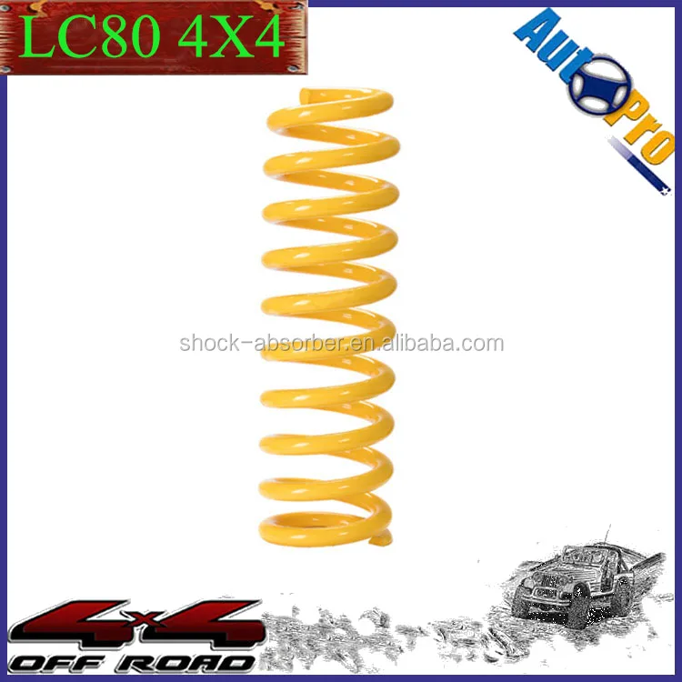 4x4 offroad TOYOTAs LC80 blue lift spring with lift up 3-4 inch Land Cruiser FJ 80 Springs