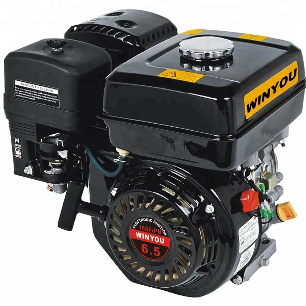 manual start,196cc OHV 4 stroke petrol 6.5hp engine 168FB