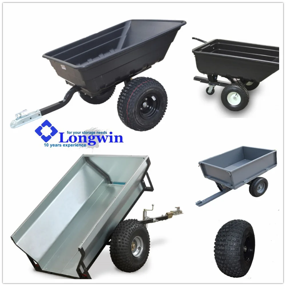 
ATV trailer, farm ATV trailer, tipping log timber dump ATV trailer 
