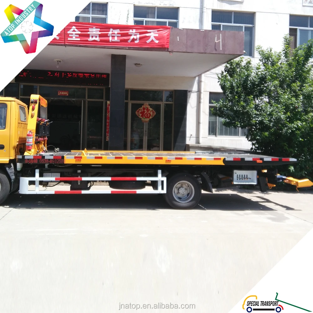 ATOP 600P NPR chassis car carrier tow truck middle duty hydraulic car rescue rollback truck tow truck hydraulic