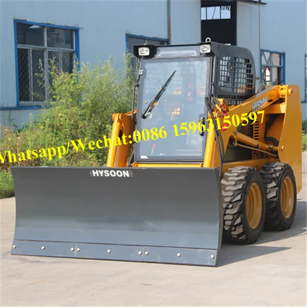 Utility diesel engine Hysoon skid steer loader for sale