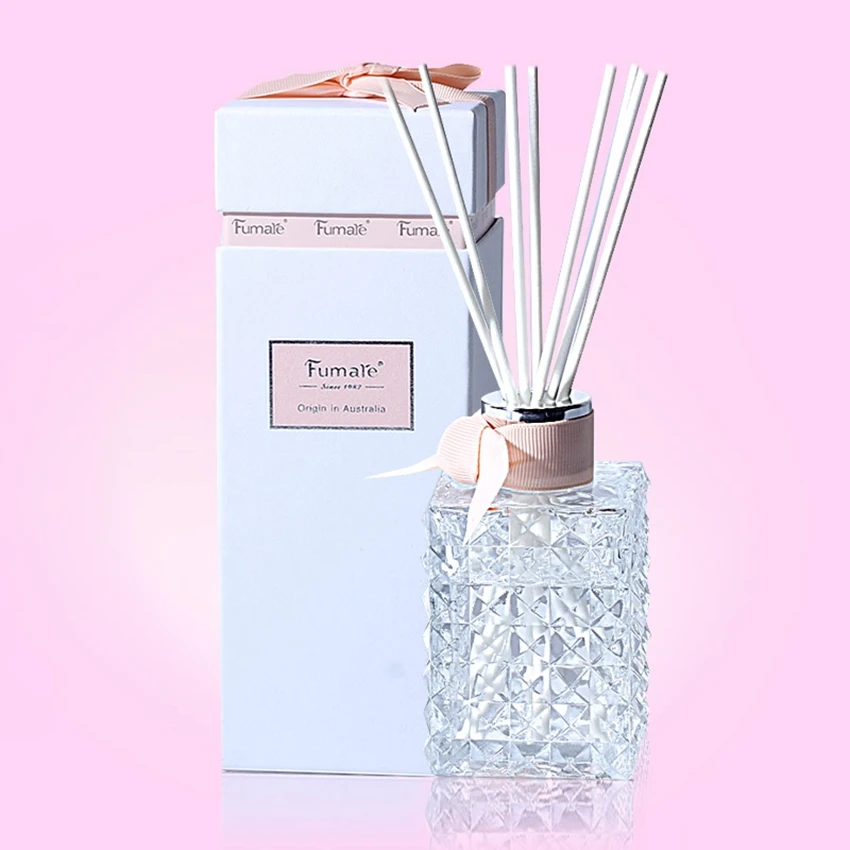 Aromatherapy Essential Oil Set Flameless Rattan Dried Flowers Fragrance Perfume Reed Diffuser