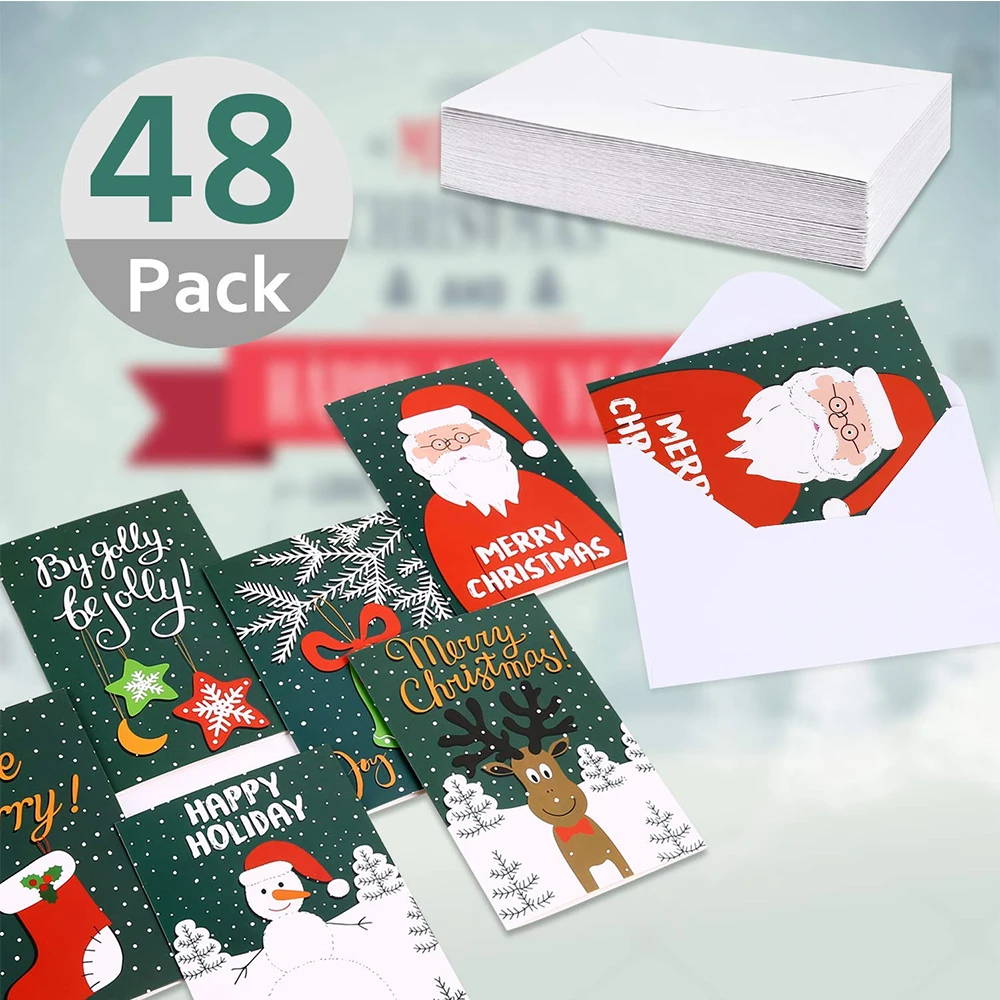 Custom Thank You Promotion Happy Birthday Paper Gift Christmas Handmade Greeting Card
