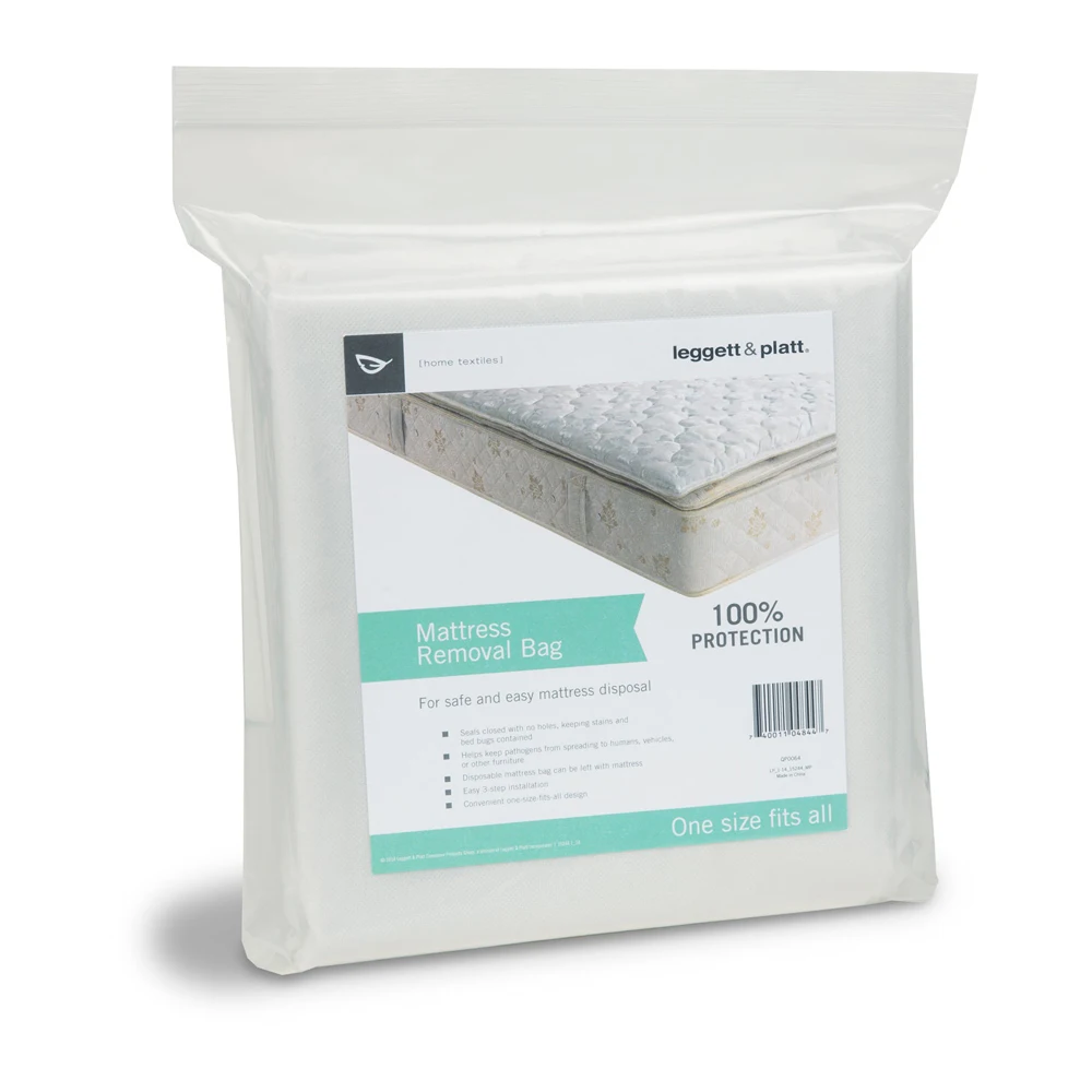 2mil 50MIC Plastic Pe Polyethylene Heavy Duty Moving Mattress Bag Cover Manufacturer