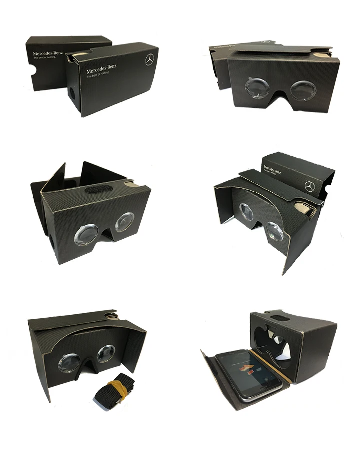 2021 Custom VR viewer virtual reality cardboard vr 3d glasses vr headset