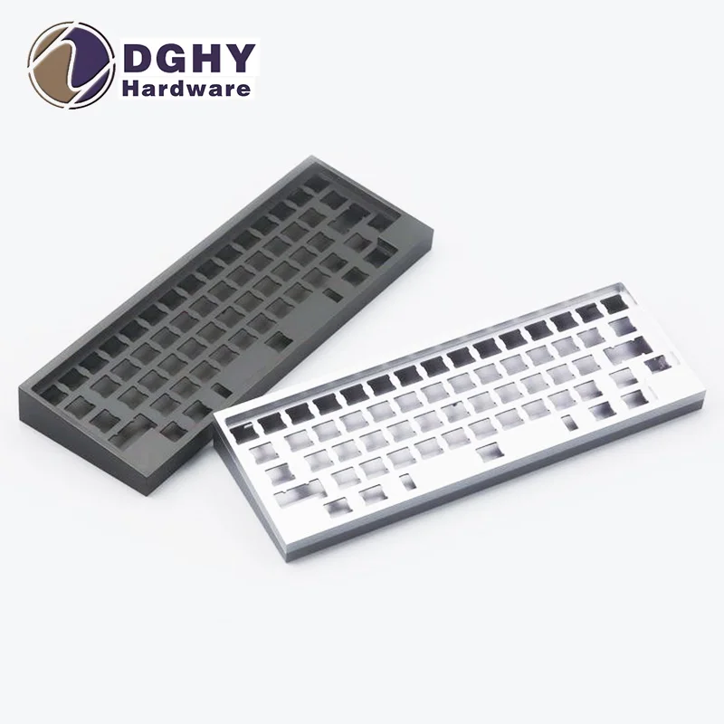 custom precision aluminum front panels of cnc milling for keyboard/auto parts