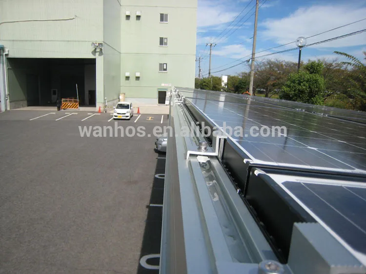 Parking lot energy-saving aluminium solar roof carport racking structure waterproof photovoltaic canopy supports