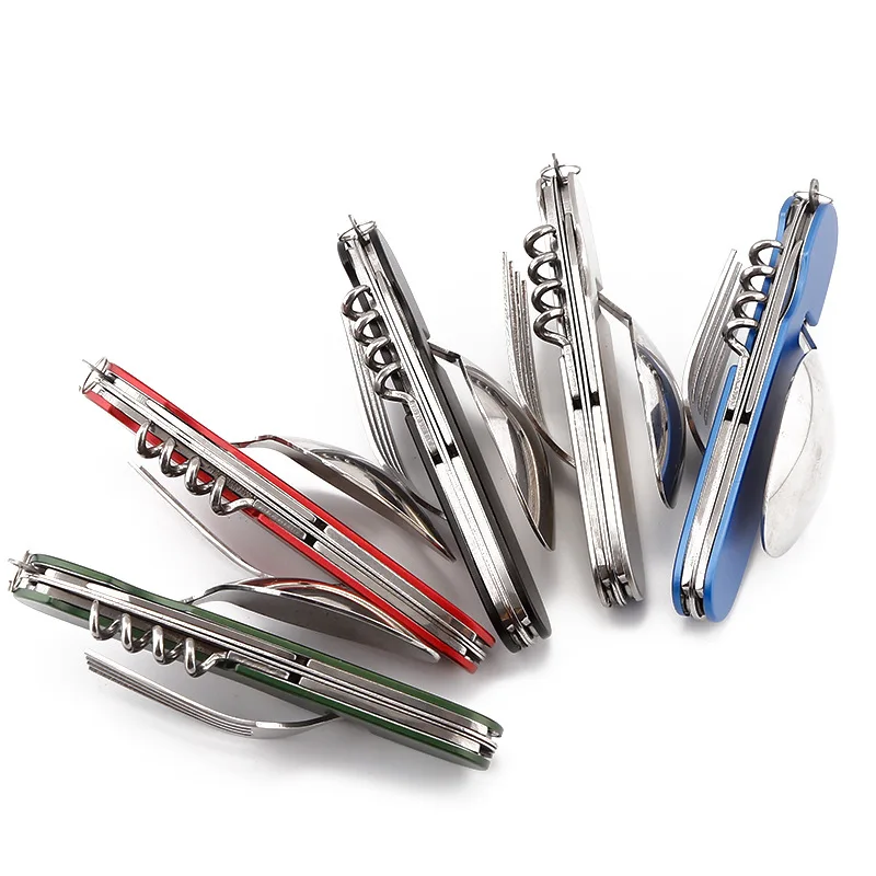 3 в 1, складная посуда из нержавеющей стали