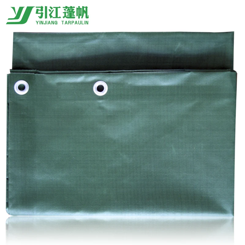 Устойчивая к УФ 1000D ПВХ Брезентовая ткань/610gsm ПВХ брезент