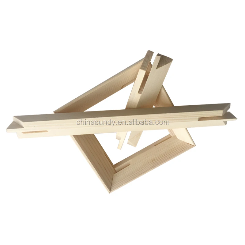 3.7*2.5cm Best Heavy Duty Stretcher Bar canvas frame for stretched canvas