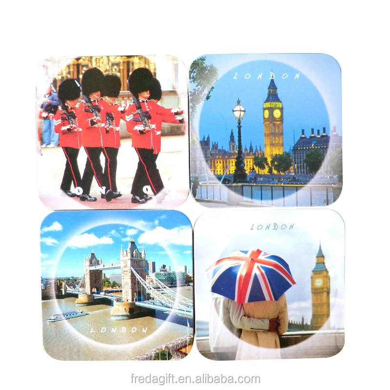 Hot sale PP lamination customized MDF cork/mdf round boards coaster