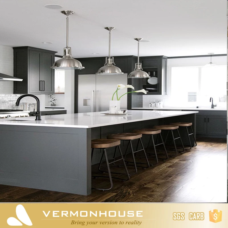 2021 Vermonhouse Latest Modern Modular Cabinet Kitchen Furniture
