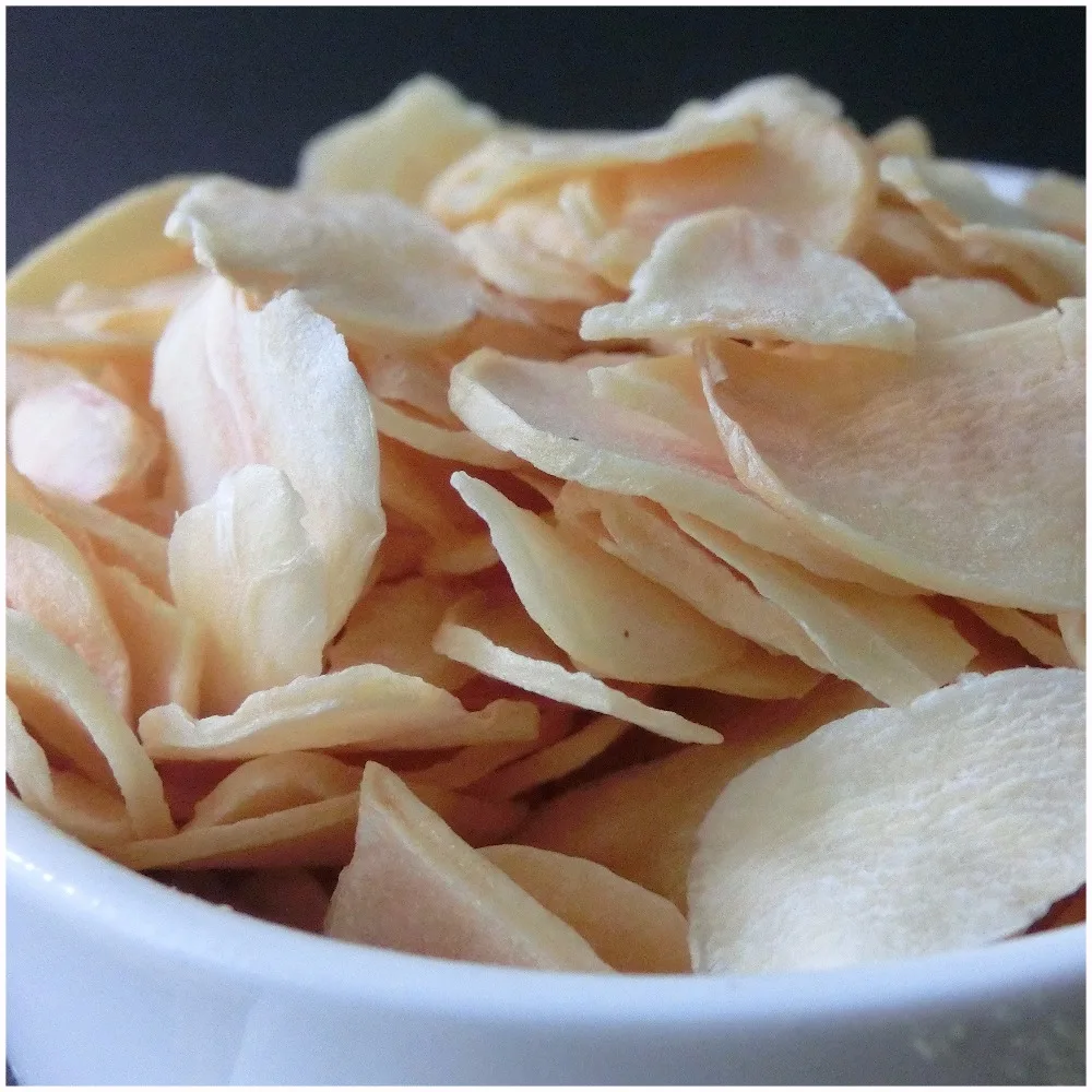 2018 Dehydrated Garlic flakes dried garlic without Roots