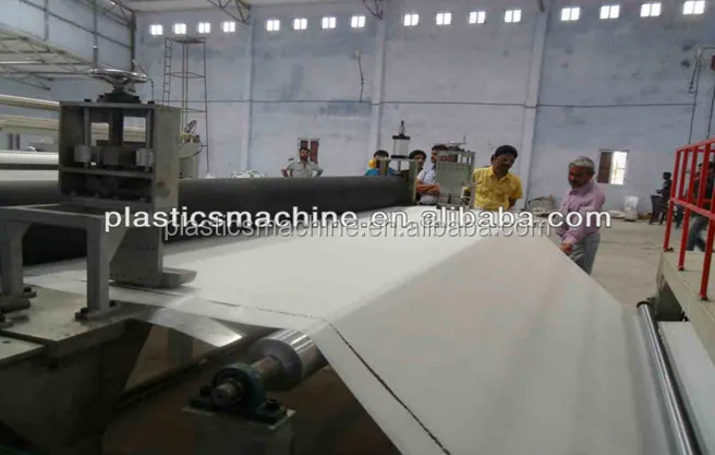 PVC tarpaulin machine, PVC tent production line