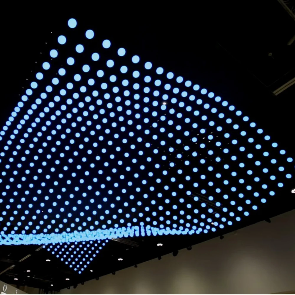 
Flying Kinetic Ball Led Mirror Ball Disco Light 