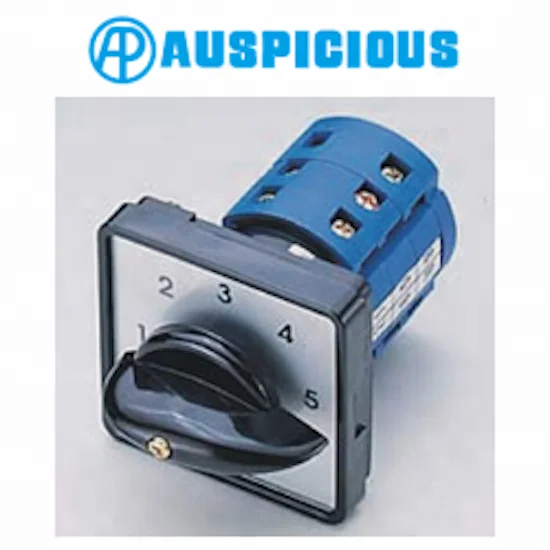 20A, 25A Multi-Step Switch, Rotary Switch, Cam Switch without OFF (7 Step) (C134~C135)