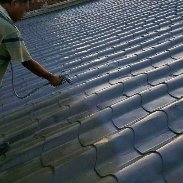 Polyurea waterproofing coating used in building concrete/EPS foam/metal roof