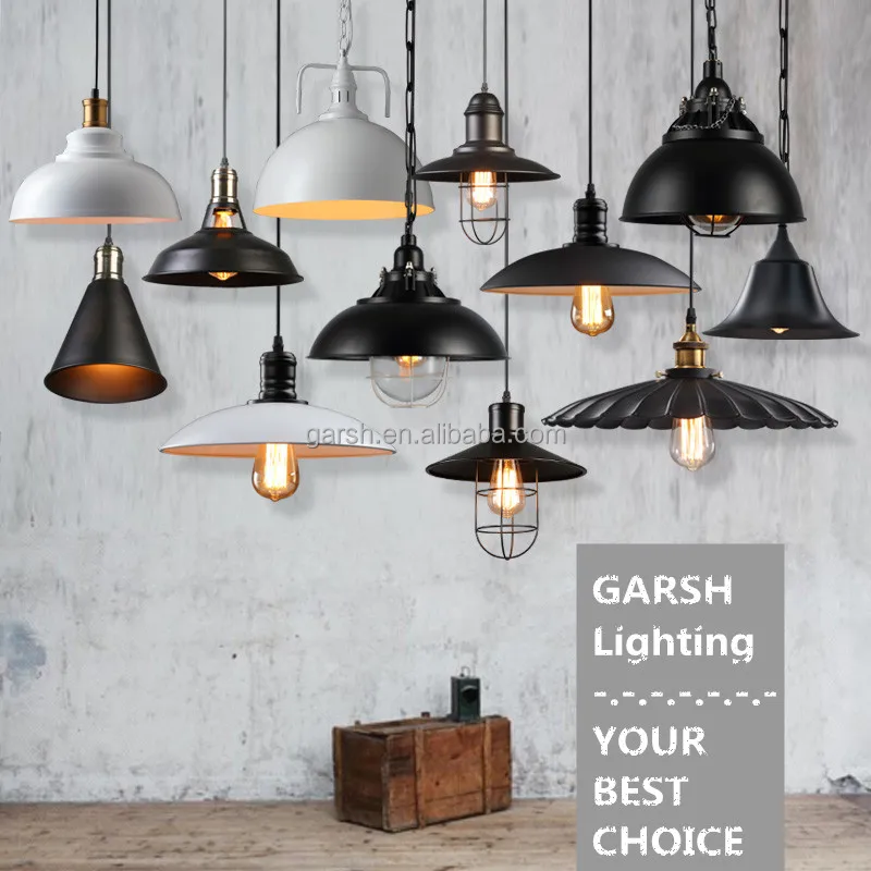 Rustic Bar Industrial Metal Loft Pendant Lamp Ceiling Antique Light Fixtures