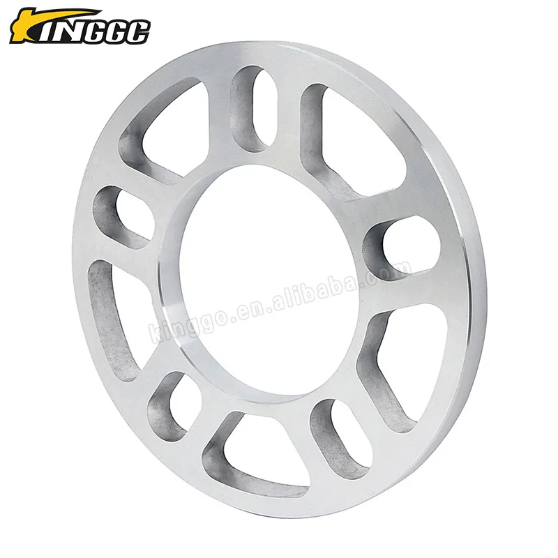 3MM 5MM Auto Car Alloy Aluminum 4 and 5 Stud Wheel Spacers Shims Spacer