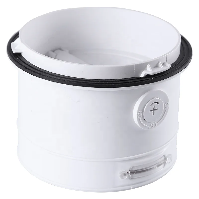 Top Quality Hvac Systems Parts Pipe Fittings Plastic Pipe Connector