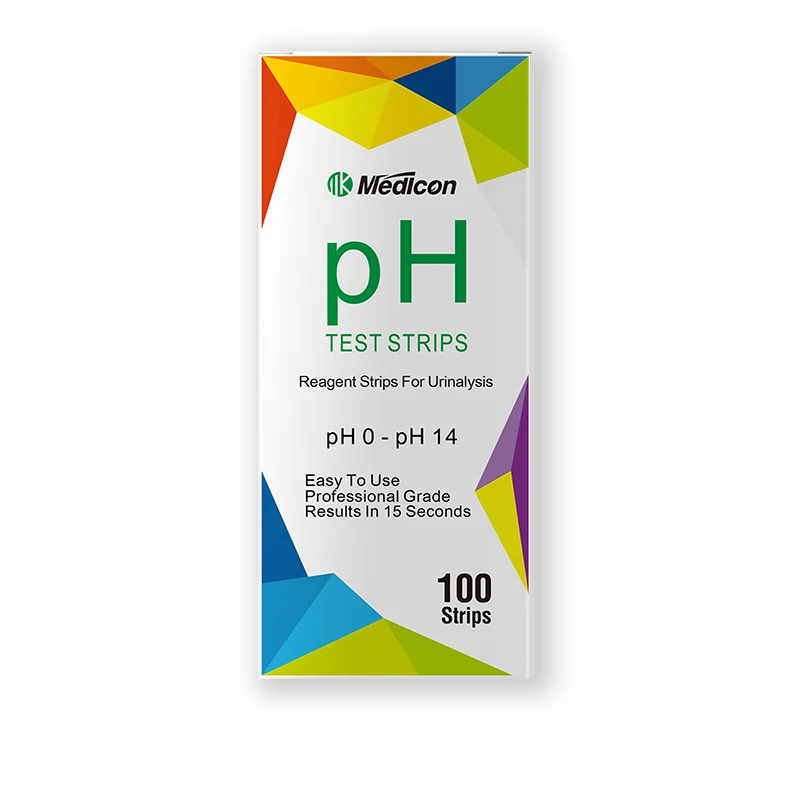 Universal Ph test strips 0-14 for liquid