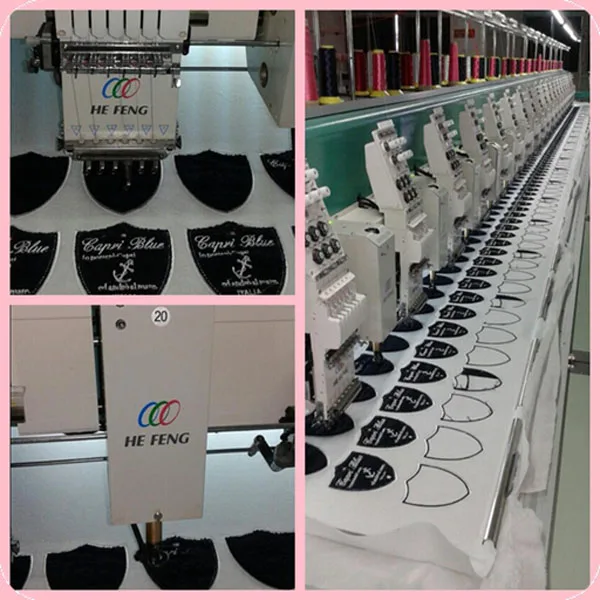 Hefeng Adopt German Belt Computerized Mixed Chenille Embroidery Machine