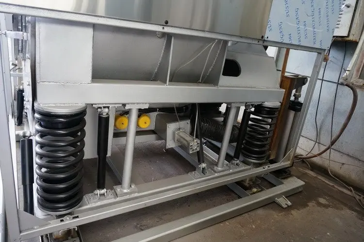  Electric full suspension vertical industrial inverter washing machines spin washer dryer hanging steam