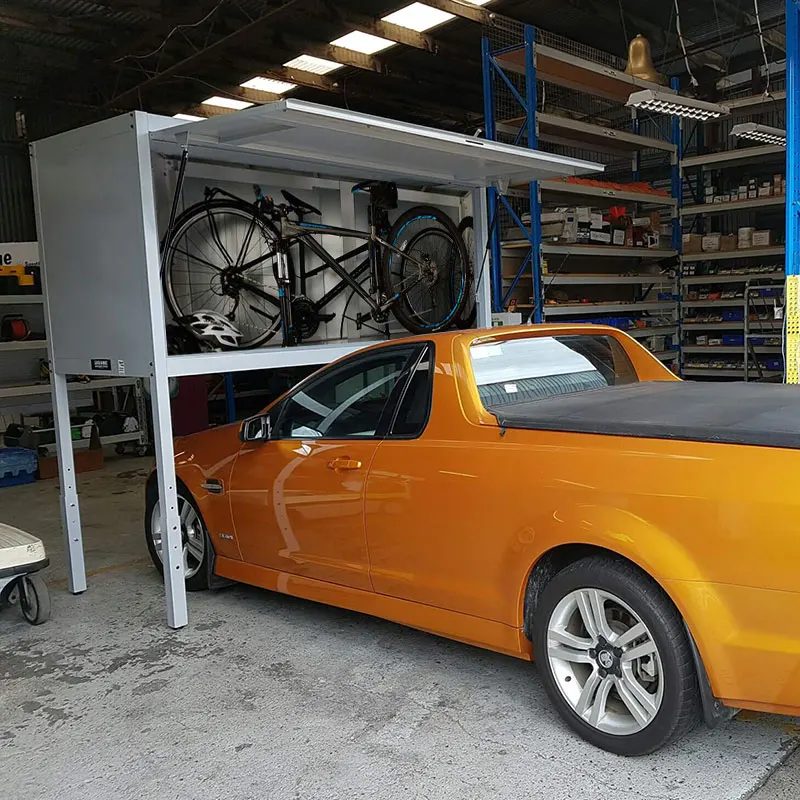 
Custom Garage Cabinet Manufacture Over Bonnet Storage Box 