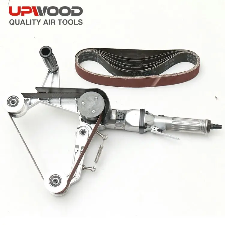 UPWOOD UW-7600 Quality 40*760mm Tube Belt Sander for Stainless Steel Pipe with Sanding Belts