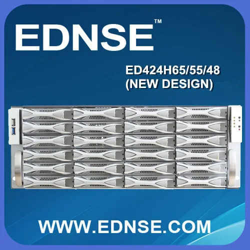 2014 новой конструкции производства ed424h65/55/48 переключаемый 4u горячей замены datebase сервер случае