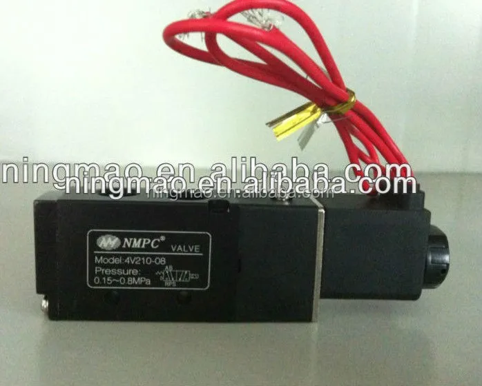 3 способ 12 В 3v210-08 пневматический электромагнитный клапан