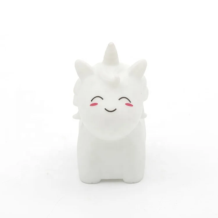 custom hot sale cute cartoon toy unicorn string led night light for kids room unicorn light