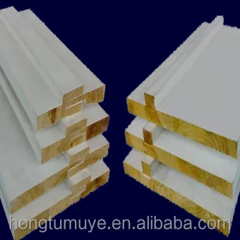 
Exterior Finger Joint Wood Door Jamb with door stop for decoration 