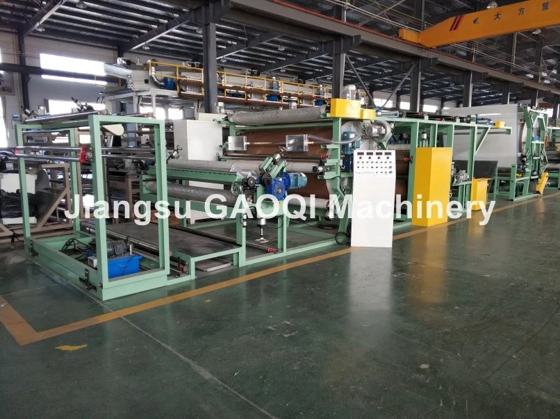 GAOQI factory Solvent glue nonwoven fabric laminating machine