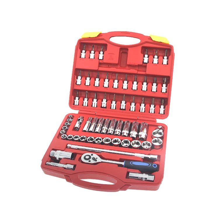 61PCS Manufacturer Supply Stronger Durable Socket Set for Carrepair Tools Car Mechanic Tool