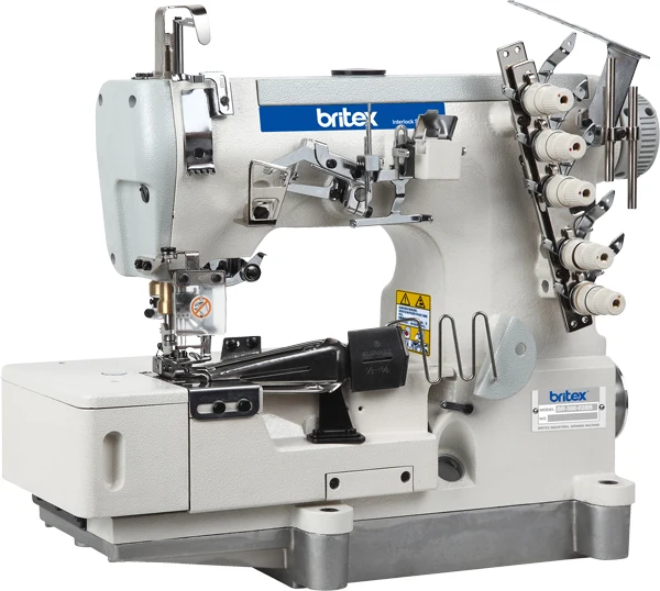 BR-500-02BB High Speed Flat-bed Interllock With Tape Binding(edge Rolling)
