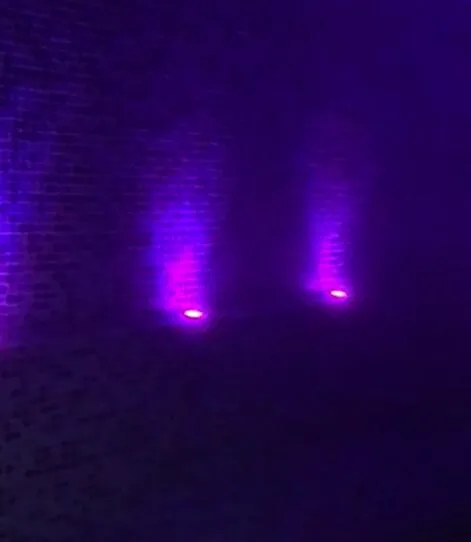 Colorful led waterproof sauna light, steam room led light, sauna lamp