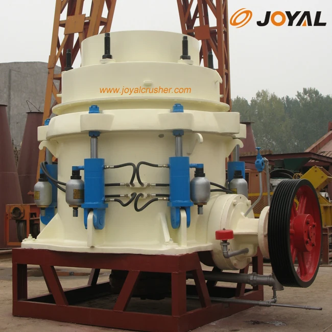 JOYAL pine cone crusher stone cruhing machinery , electric stationary stone crusher,hydraulic cone crusher