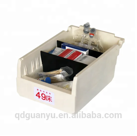 Transparent plastic storage bins plastic picking trays for wholesale