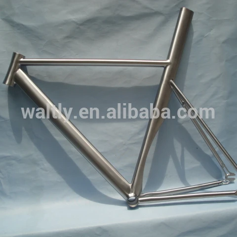 Track road  bike frame titanium with ISP